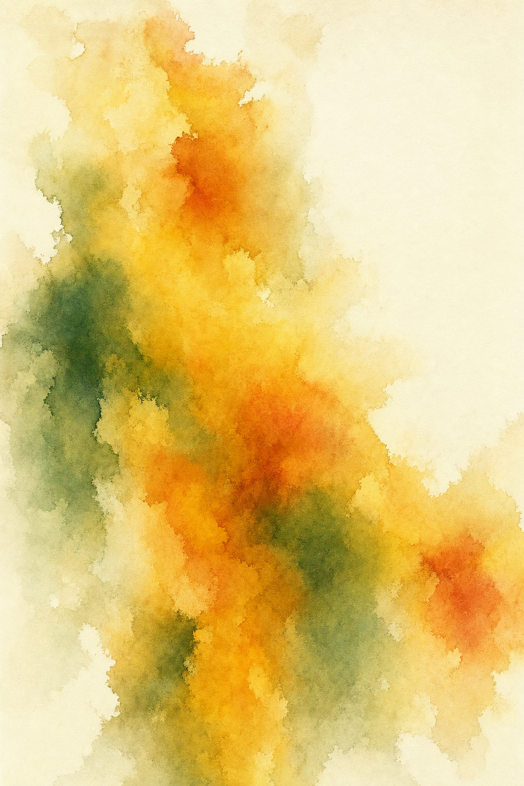 Amber Bounty — reverse coloring page watercolor background