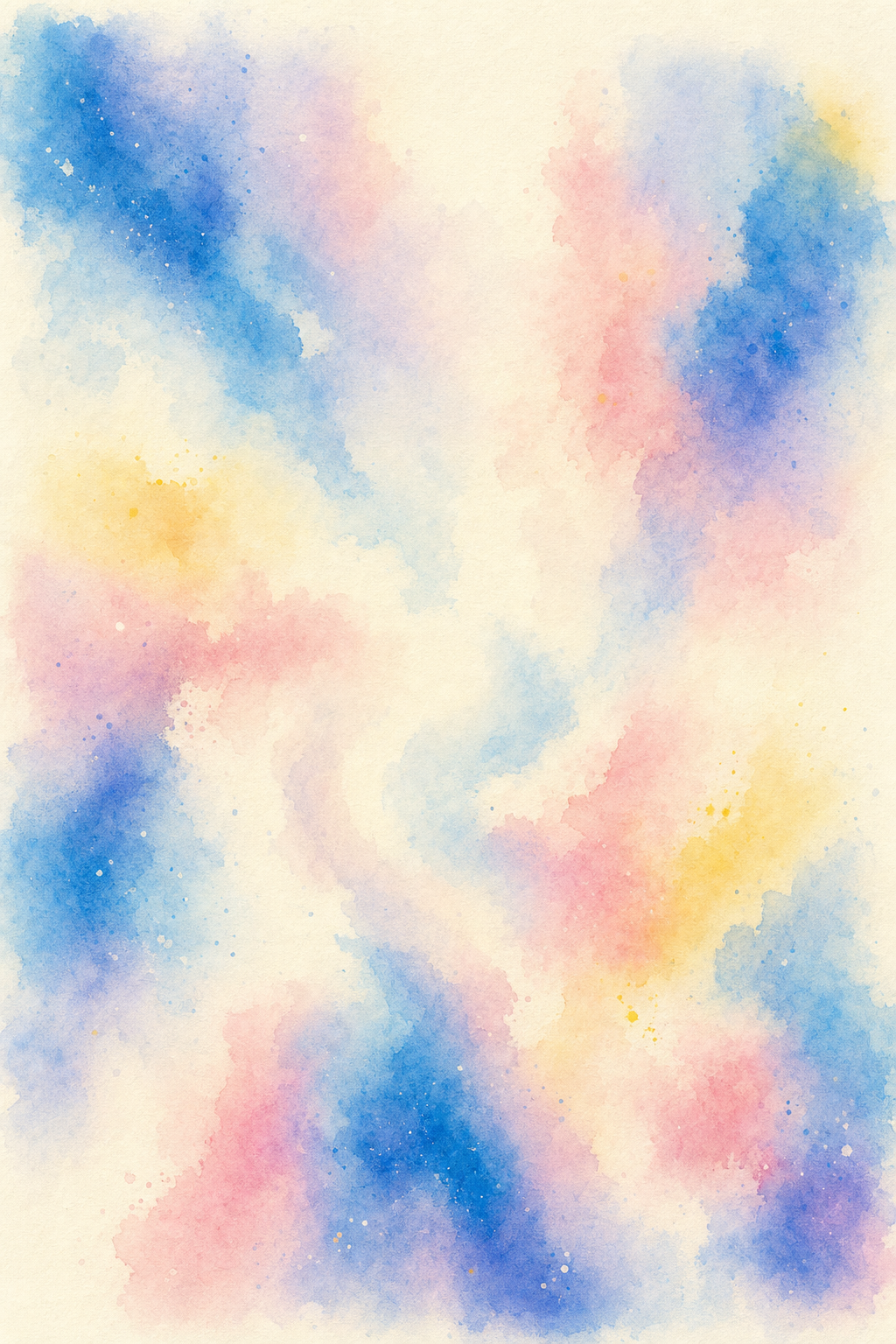 Celestial Reverie — reverse coloring page watercolor background