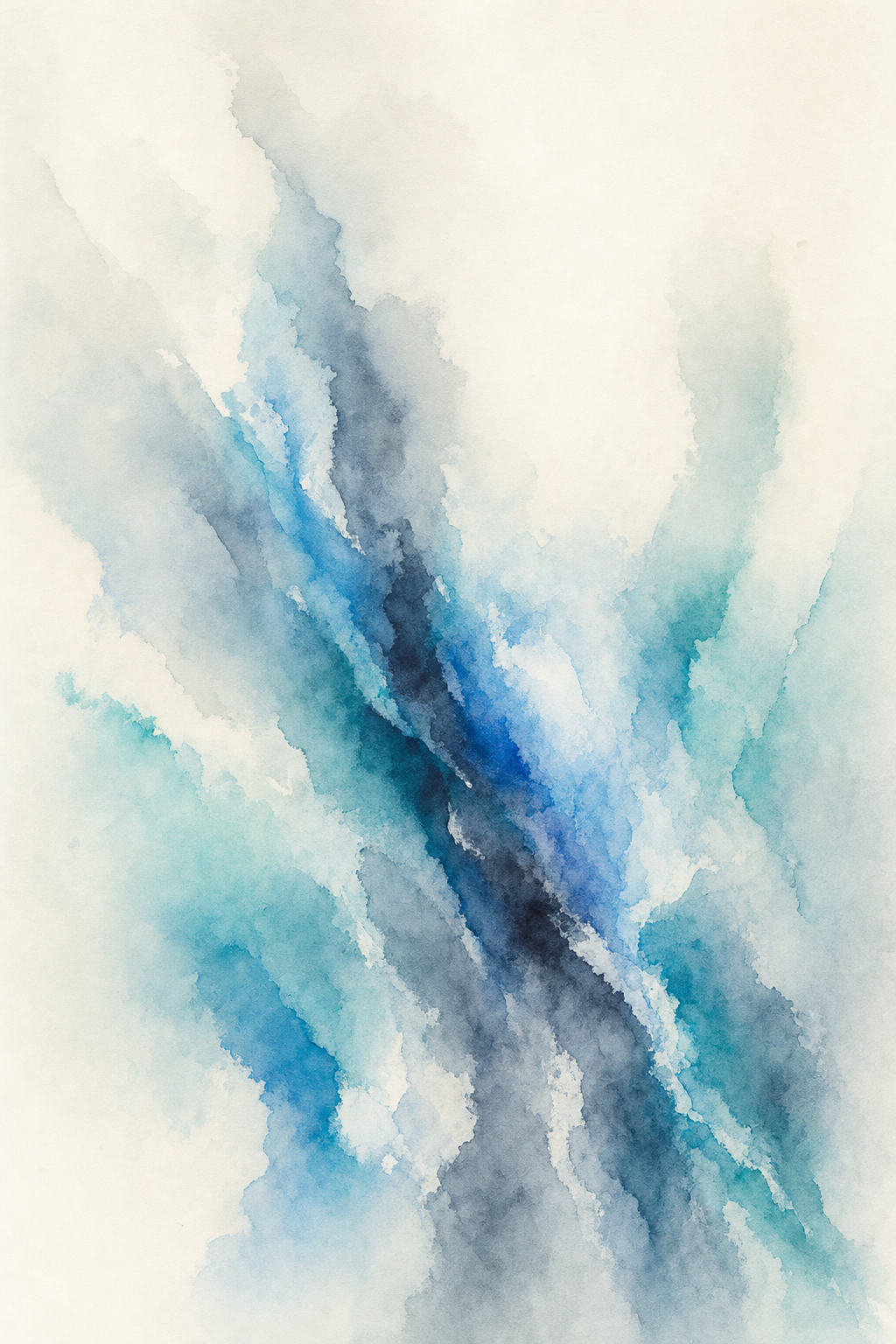 Frozen Reverie watercolor background preview