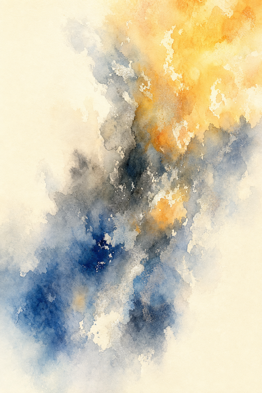Frozen Symphony — reverse coloring page watercolor background