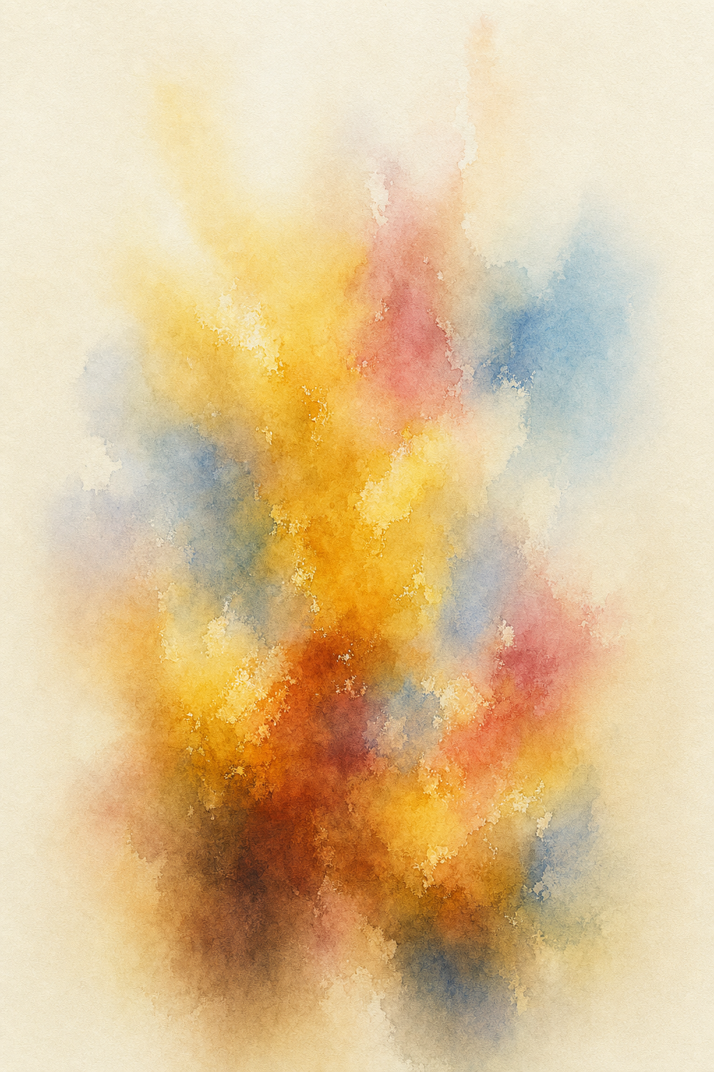 September Radiance watercolor background preview