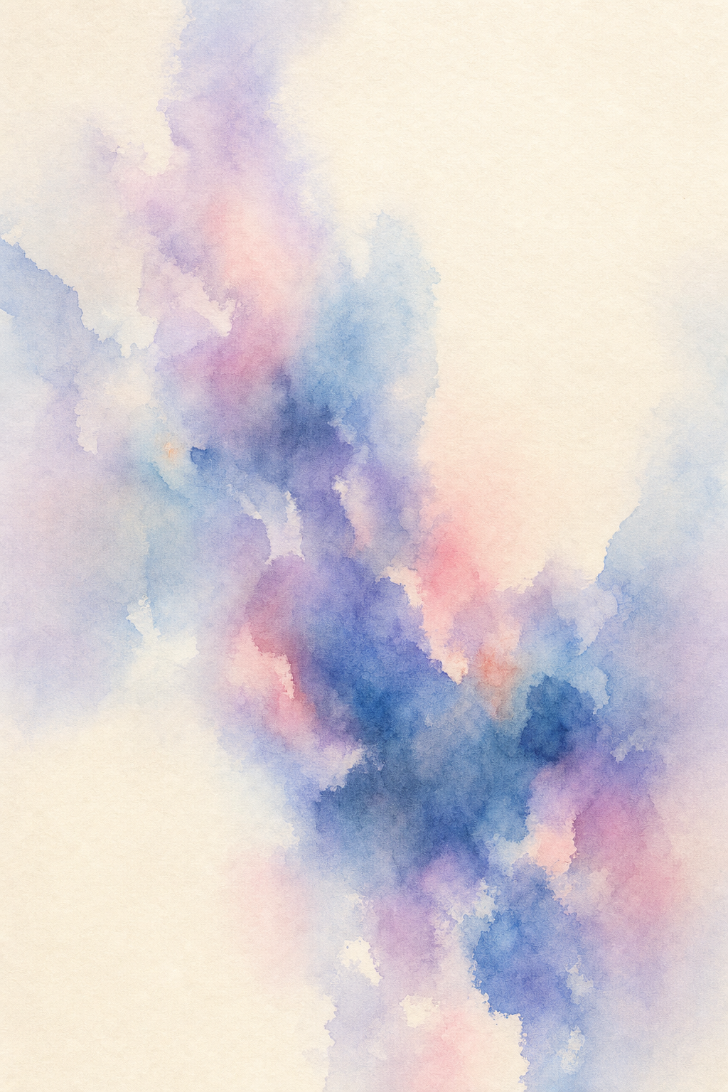 Twilight Snowfall watercolor background preview