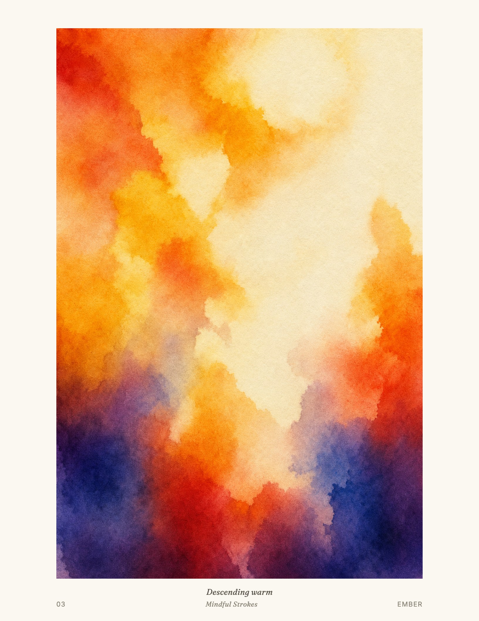 Mindful Strokes preview — A page from Ember